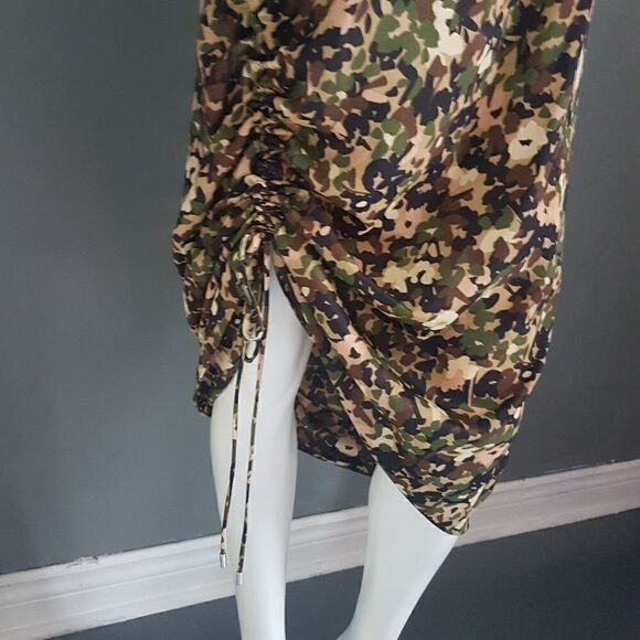 COPY - Zara Camo Print Midi Dress - Picture 2 of 10